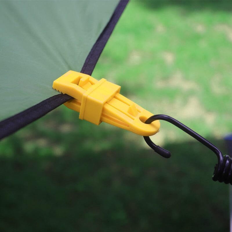 TentClips : Clips de Verrouillage Réglables pour Tente et Toile d'Ombre