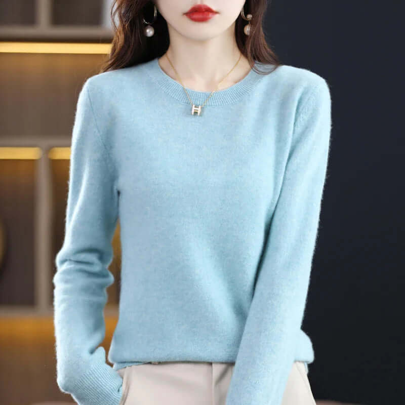 Pull en Tricot Pur
