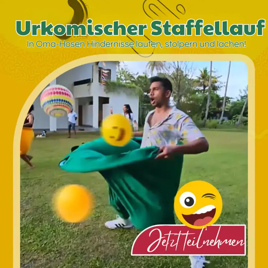 Pantalons Géants Ensembles de Jeu en Plein Air avec Ballons Sautants