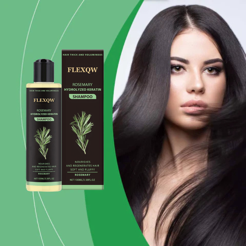 Rose® GlowShampoo 1+1 GRATUIT : Récupération de Kératine Naturelle, Hydratation Profonde et Éclat Radieux
