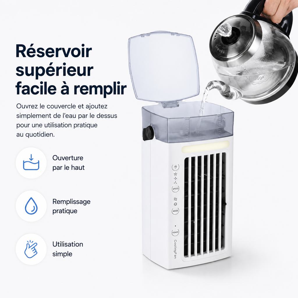 Climatiseur portable personnel