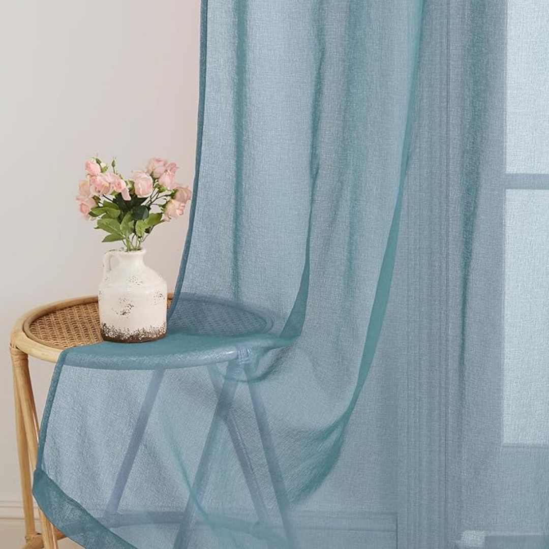 Rideaux - Aspect Lin Transparent