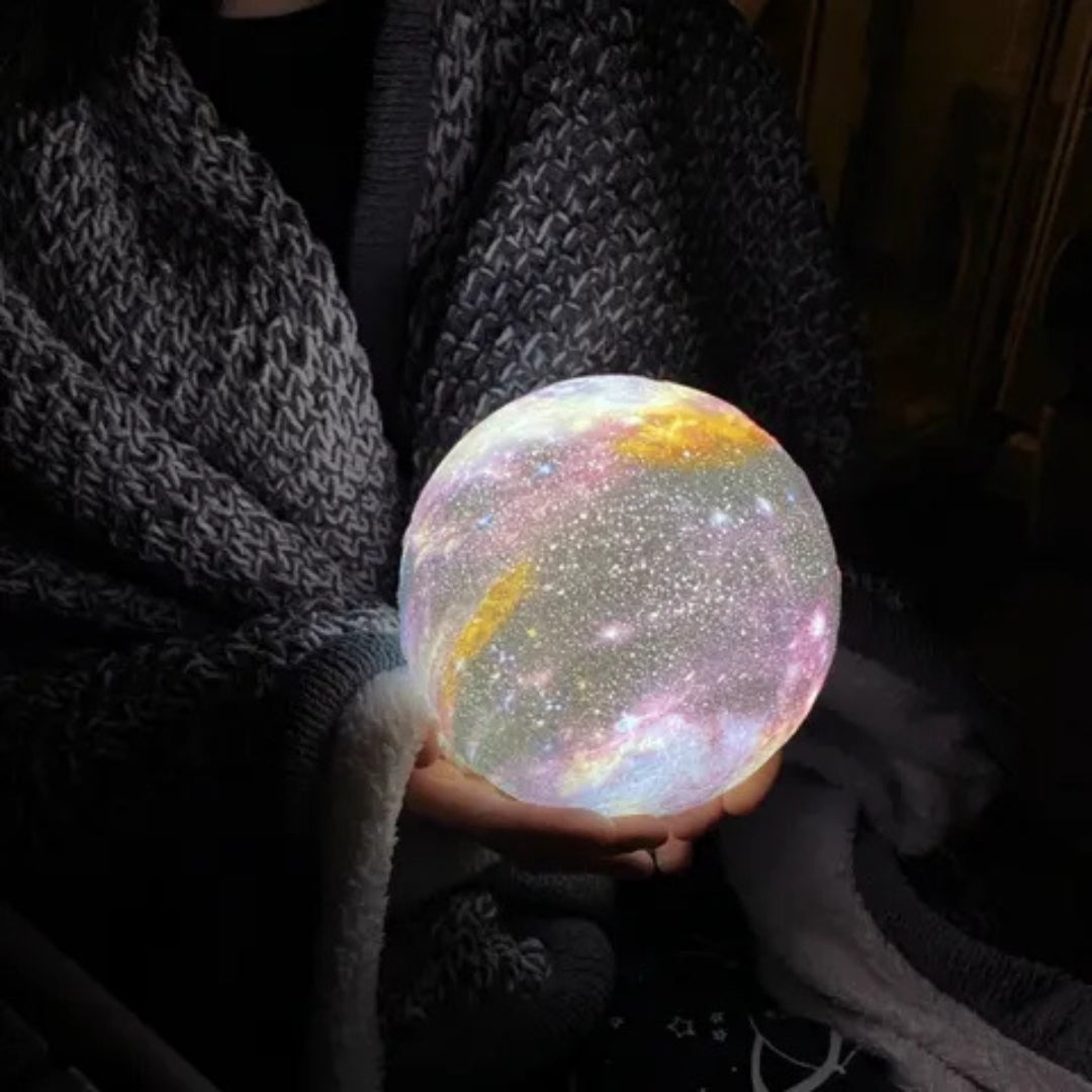 Lampe de nuit avec ciel étoilé et contrôle tactile - Orion