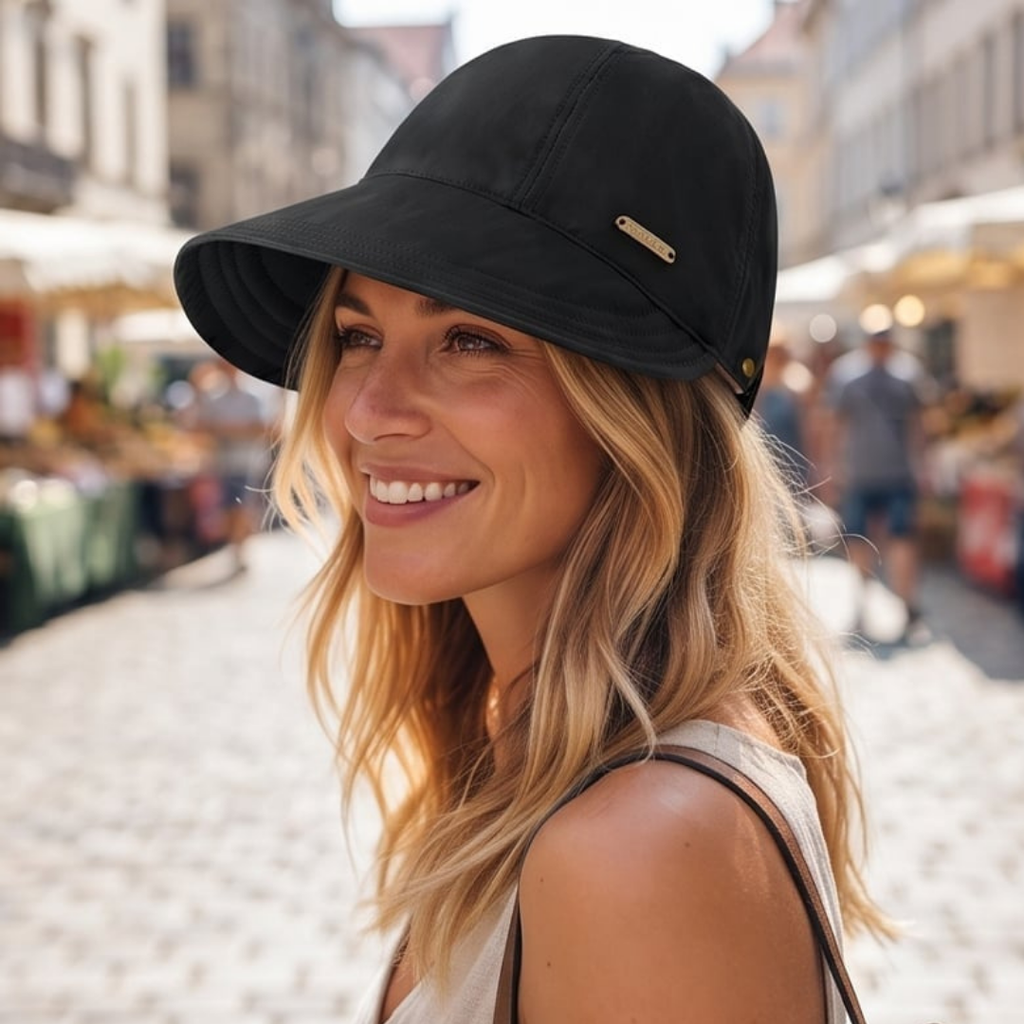 Chapeau de soleil pour femmes à large bord