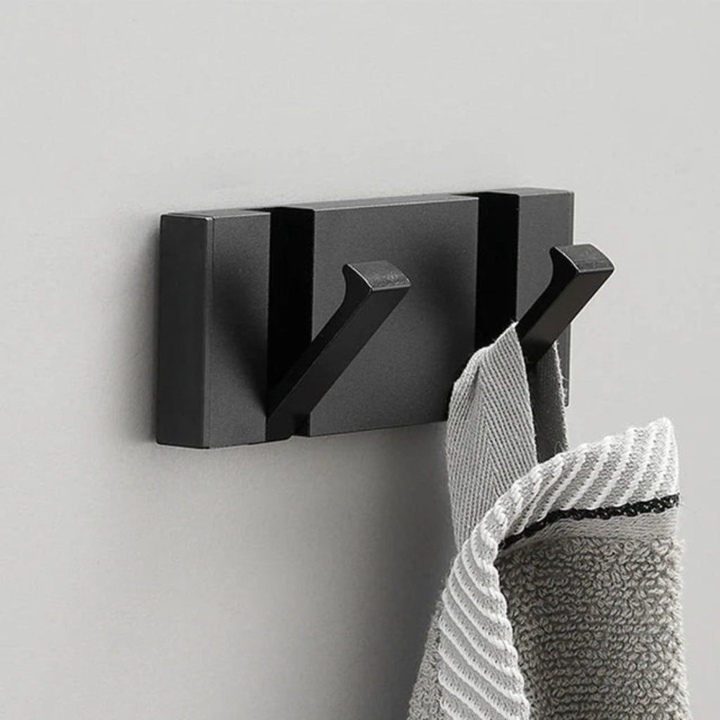 MYHOME® - Porte-manteau avec crochets extensibles en acier inoxydable