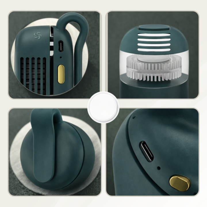Ventilateur Clip Portable avec Airflow à 360° – Fonctionnement Silencieux