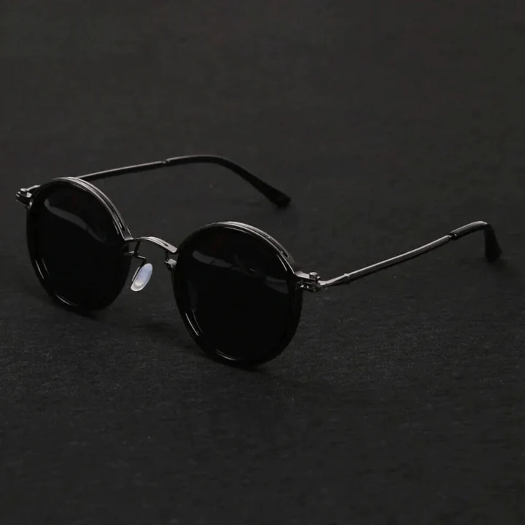 Lunettes de soleil avec cadre métallique de luxe et protection UV400 - Novaryn