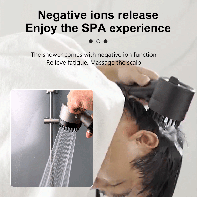 AquaLume™ — Transformez votre douche en une expérience de revitalisation de la peau et de réduction du stress
