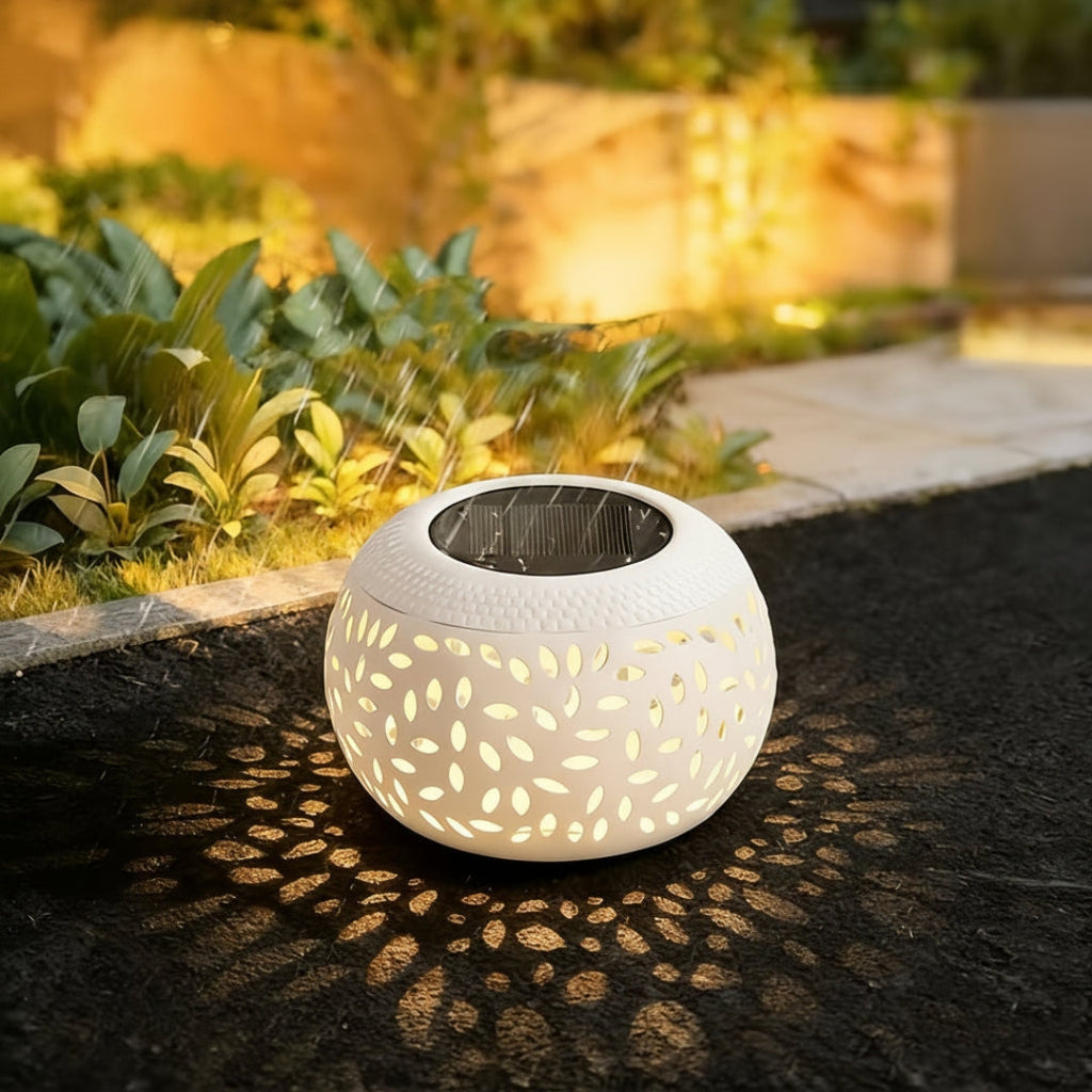 Lampe de Table Solaire d'Extérieur - Lampe Solaire Ambiante pour l'Extérieur