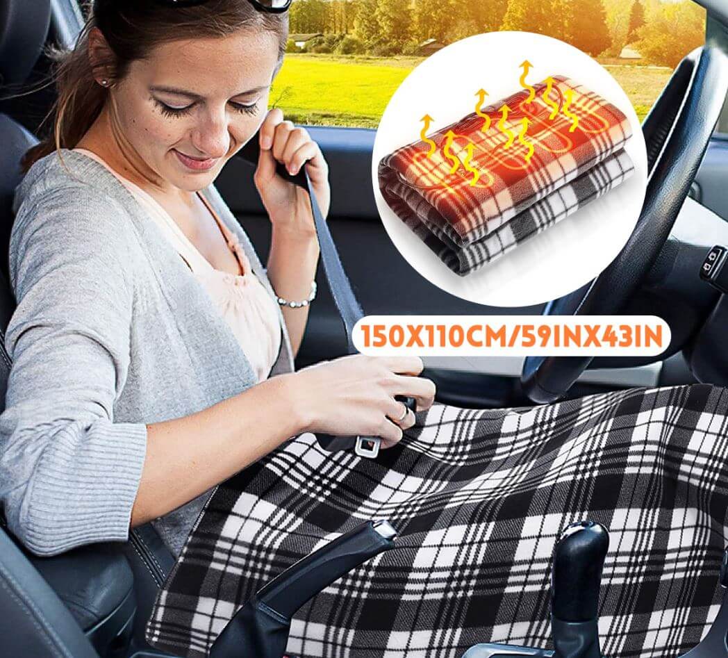 Couverture Chauffante Électrique – Couverture Confortable pour Domicile