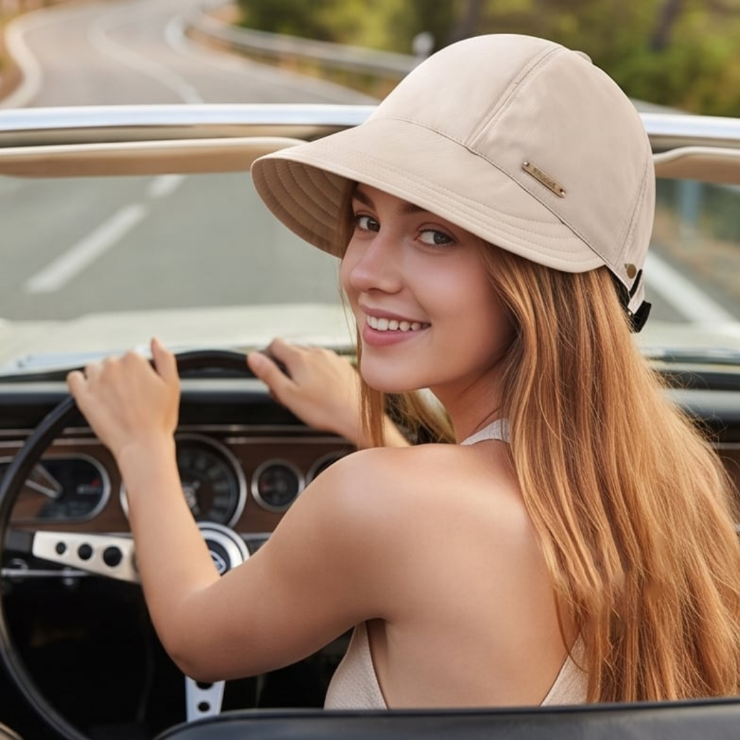 Chapeau de soleil pour femmes à large bord