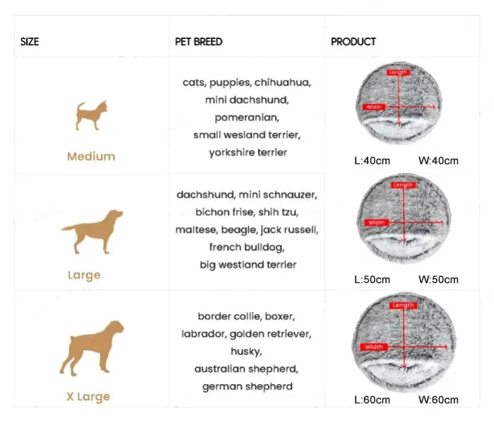 PawNest - Lit de sommeil pour animaux de compagnie Deluxe