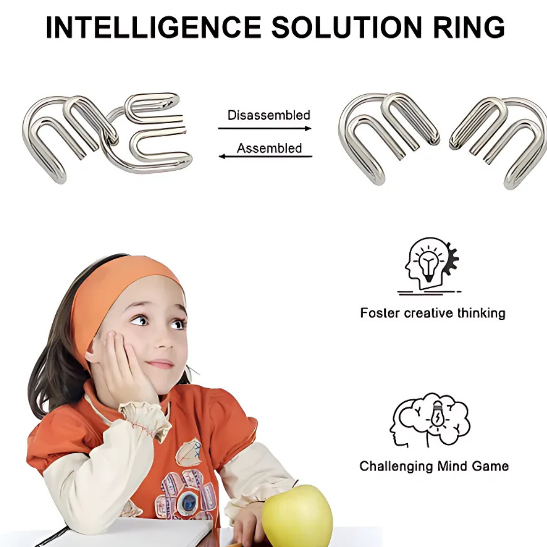 Kletshuts™ MetalPuzzles : Casse-têtes Métalliques pour Enfants
