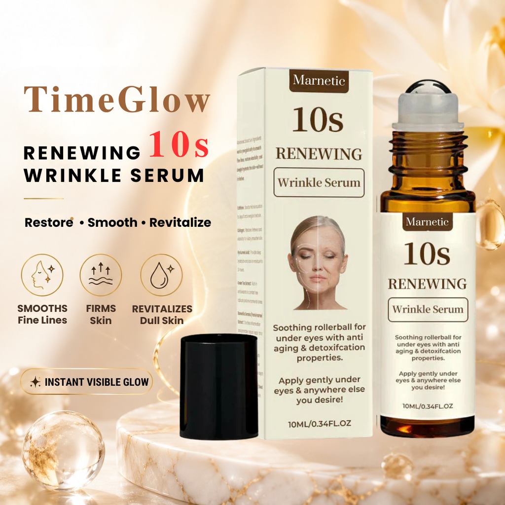 TimeGlow – Sérum Anti-Rides Renouvelant 10s