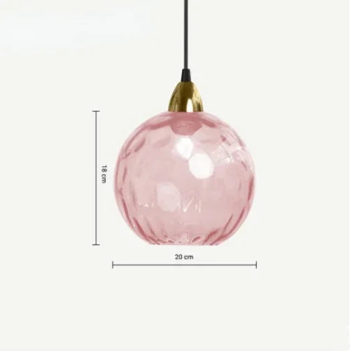 LumiSphere - Suspension en verre
