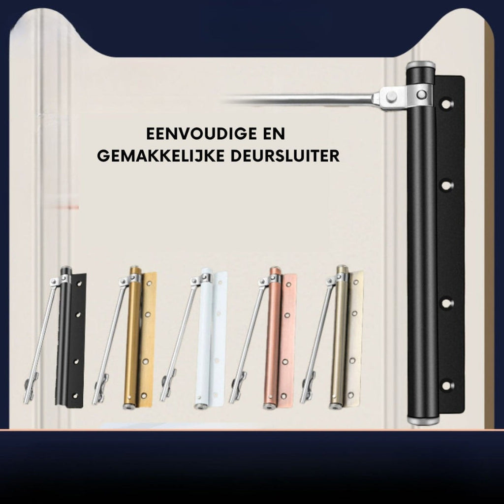 Ferme-porte - Ferme-porte hydraulique pour une fermeture douce - Homzera