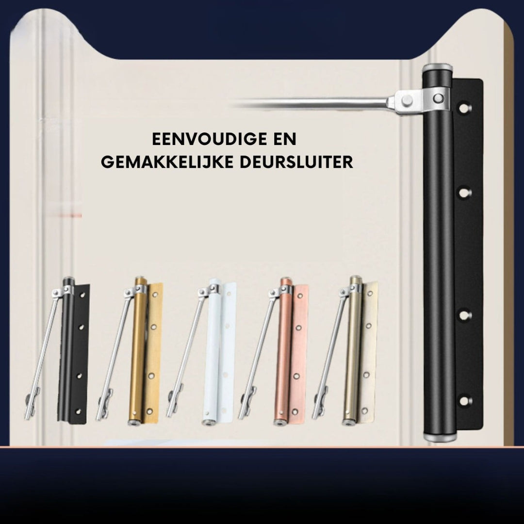 Ferme-porte - Ferme-porte hydraulique pour une fermeture douce - Homzera