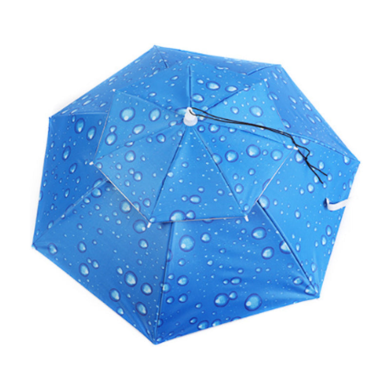 Chapeau Parapluie avec Sangle de Menton Réglable