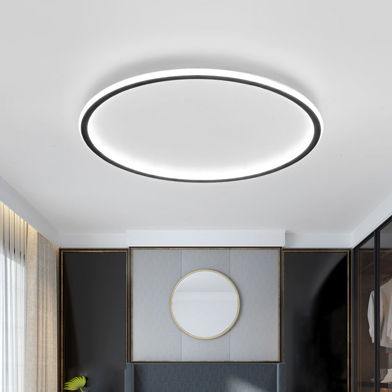 Mysaglobe Applique de Plafond Ronde Scandinave