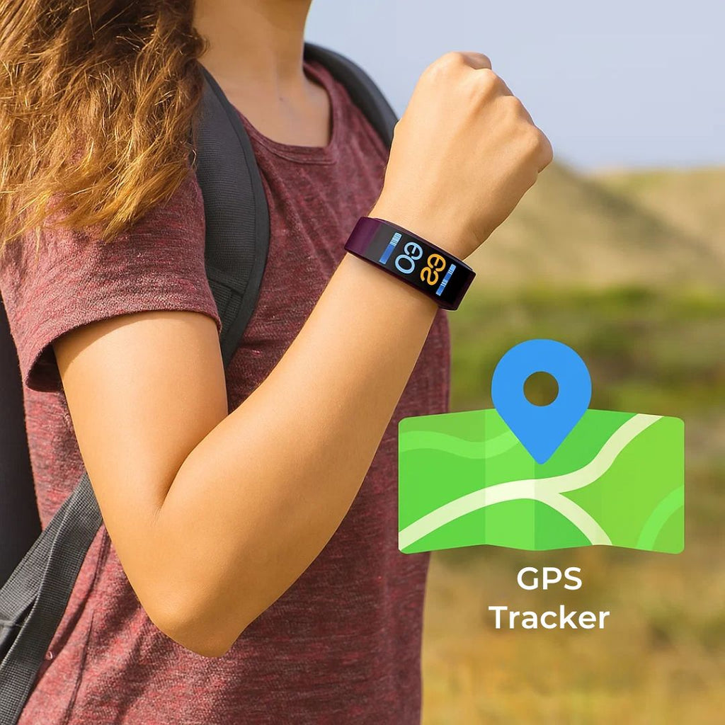 Bracelet pour Seniors avec Détection de Chute – Tracker de Fitness