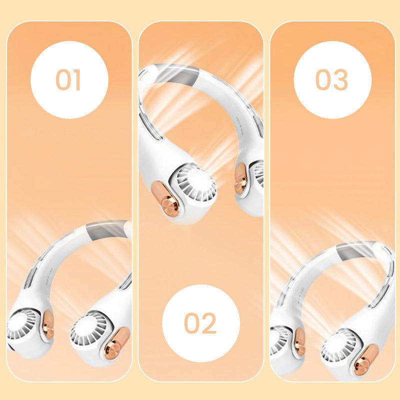 BreezeAura™ — Votre Refroidisseur Personnel, Silencieux et Pratique Partout où Vous Allez