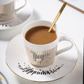 Tasse à café Design avec effet miroir | MirrorSip™ Tasse à café créative avec réflexion | Tasse en céramique élégante pour la maison et le bureau