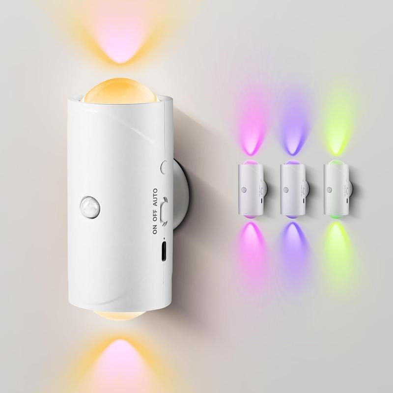 Lumière de Nuit à Détection de Mouvement RGB
