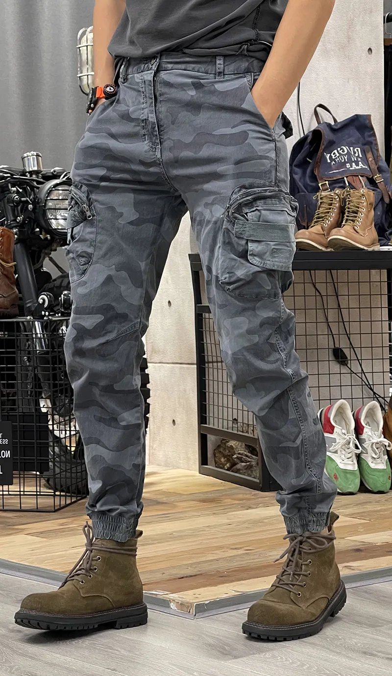 Strider™ Cargo | Jean cargo slim fit usé | 50% DE REMISE