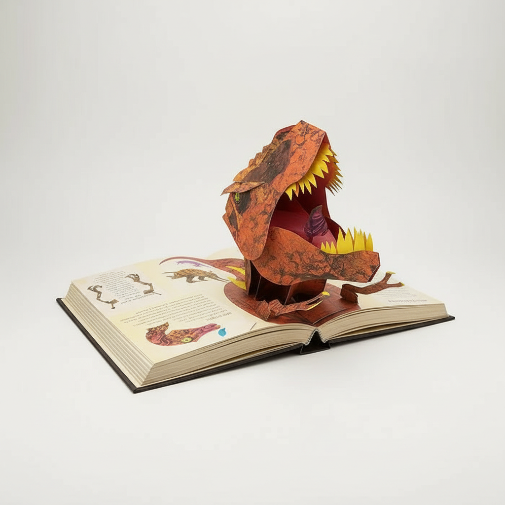 Livre Pop-up 3D Dinosaurs