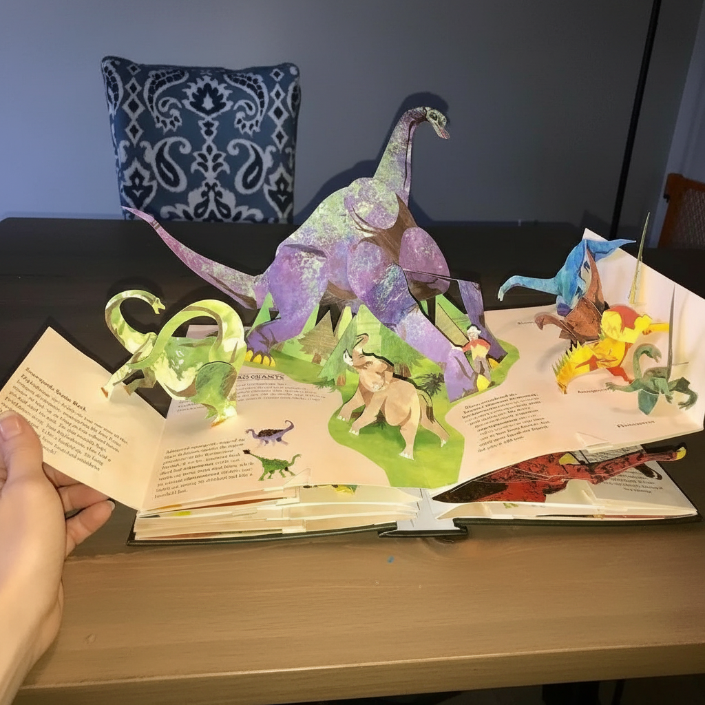 BowLift | Livre Pop-up 3D Dinosaurs