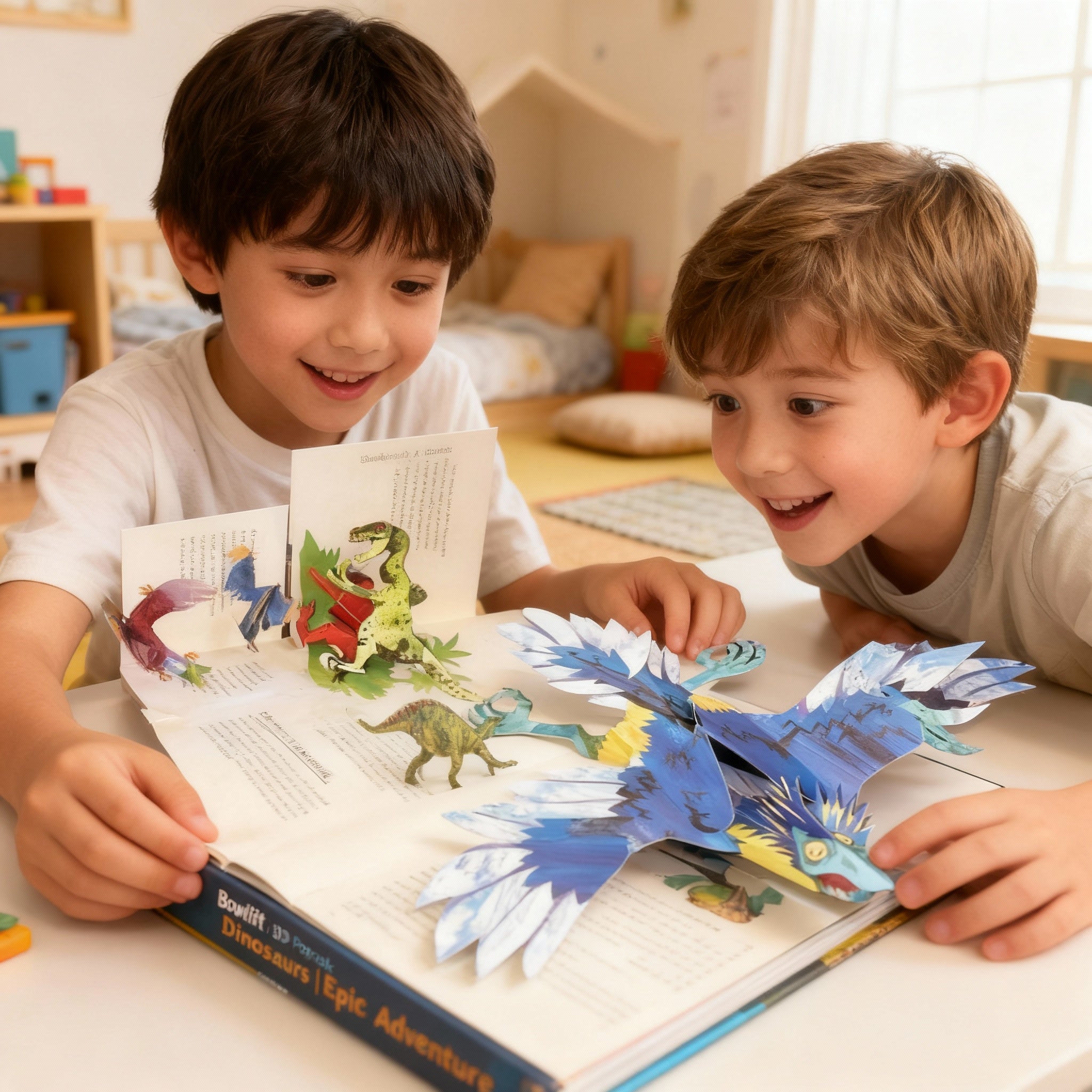 Livre Pop-up 3D Dinosaurs