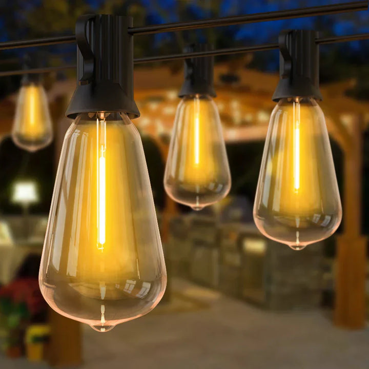 Guirlande LED Résistante aux Intempéries pour l'Extérieur – Guirlande Lumineuse Décorative