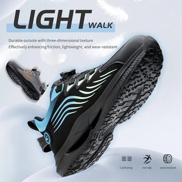Happy™ SmashShoes : Chaussures de Sécurité Résistantes aux Chocs pour Hommes