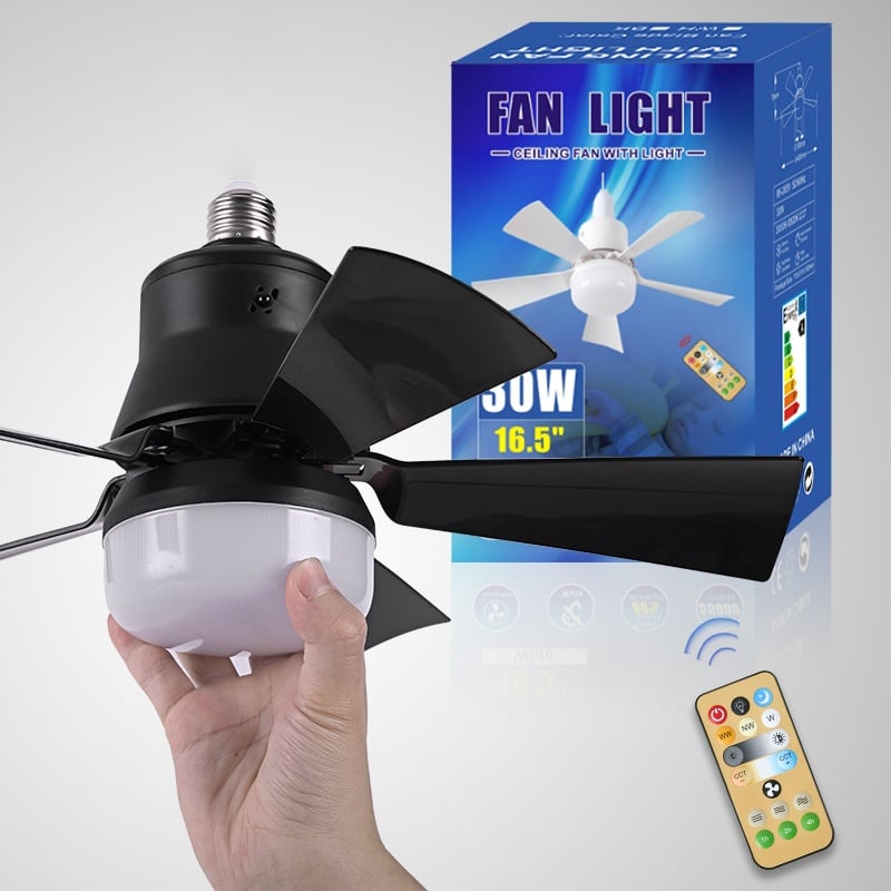 AeroLuma™ 40W Lampe de Plafond LED — Confort Frais Instantané et Éclat Brillant, Sans Tracas