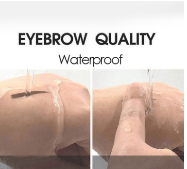 Set de Tampons à Sourcils avec Poudre – Résistant à l'Eau – Fini Naturel – 3 Formes – 3 Couleurs – Parfait pour un Usage Quotidien – Solution de Maquillage Rapide | Sansoti