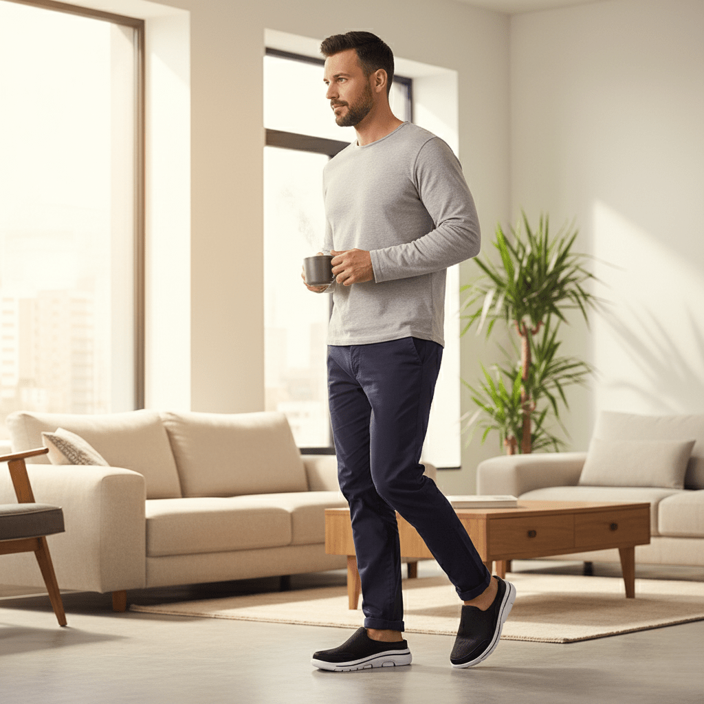 Airsol – Pantoufles pour hommes pour confort et fraîcheur