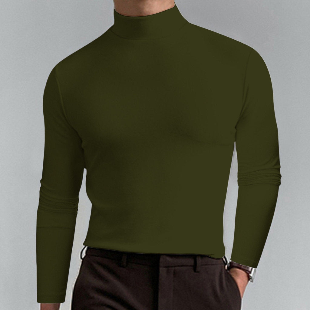 Marsilio™ – Col Roulé Sculptant Ajusté pour Hommes