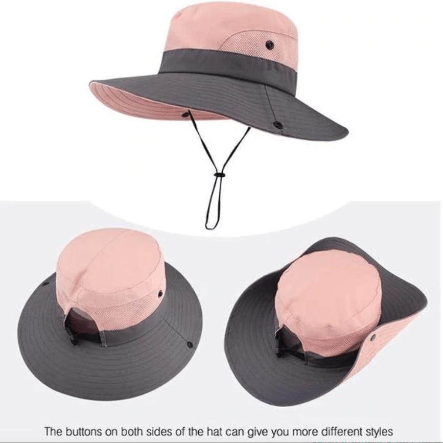 Brehn | Chapeau de soleil pliable avec protection UV