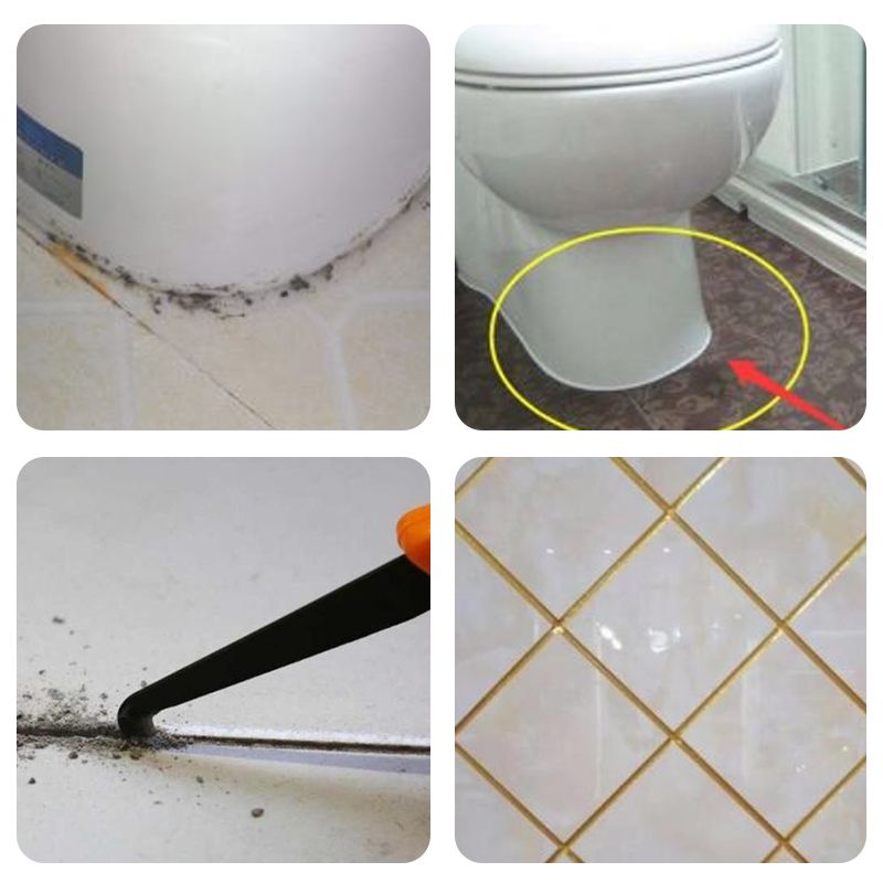 Pousbo Anti-Moisissure et étanche marqueur de joint pour carreaux de céramique