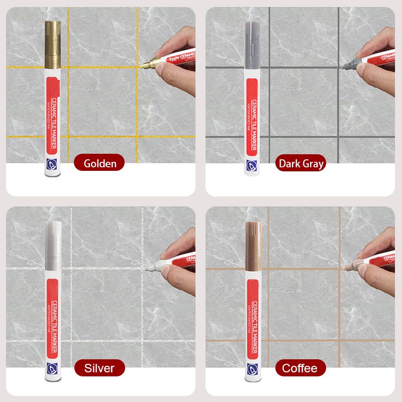 Pousbo Anti-Moisissure et étanche marqueur de joint pour carreaux de céramique