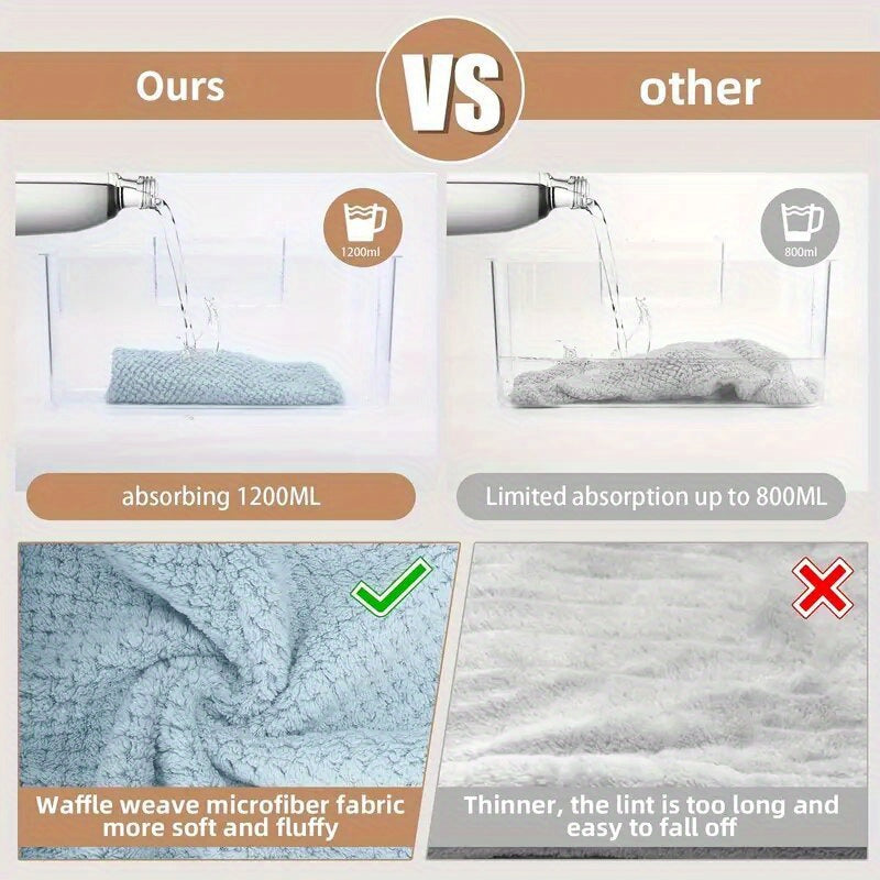 AquaCloud - Serviette en Microfibre Ultra-Absorbante pour un Séchage Rapide
