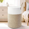 Panier en corde – Panier en coton pliable pour un rangement élégant