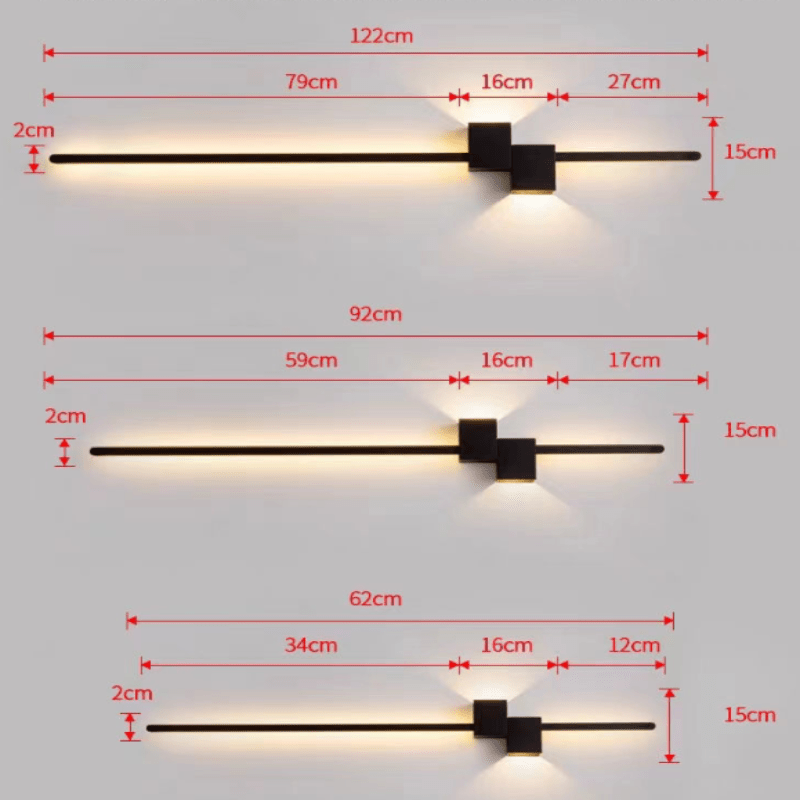 LINESTRIPE – Applique LED minimaliste pour une ambiance moderne