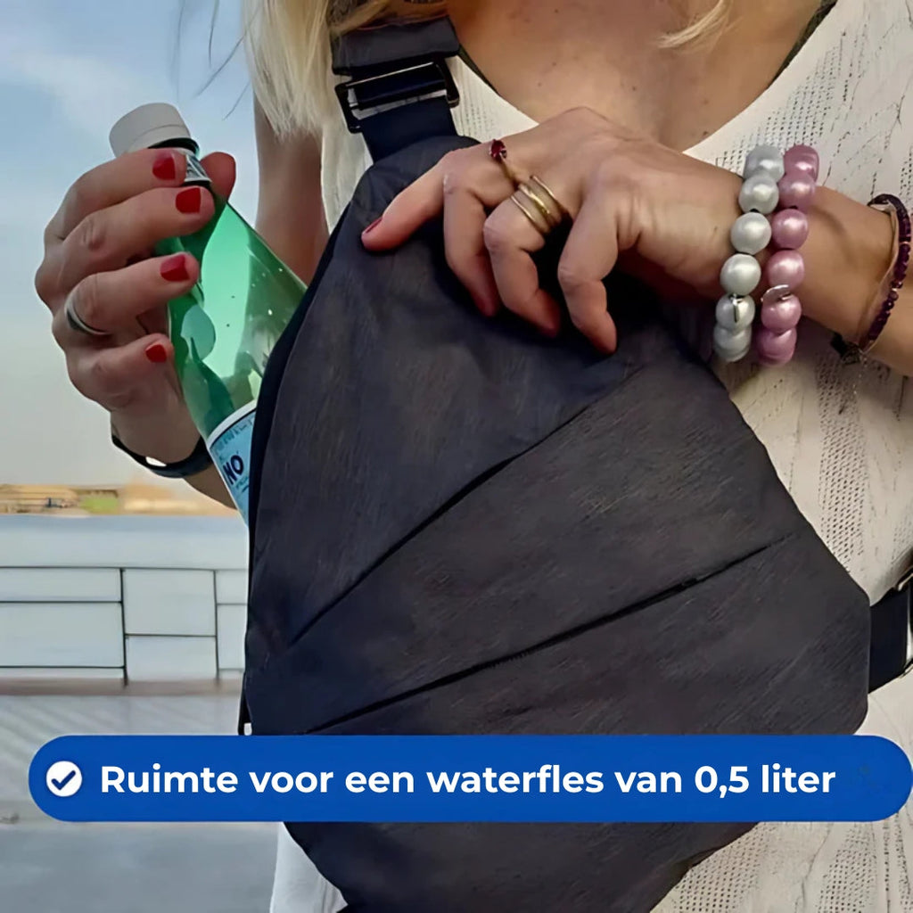 Sac à bandoulière compact avec design anti-vol