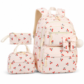 Ensemble de sacs à dos en velours côtelé léger (3 pièces)