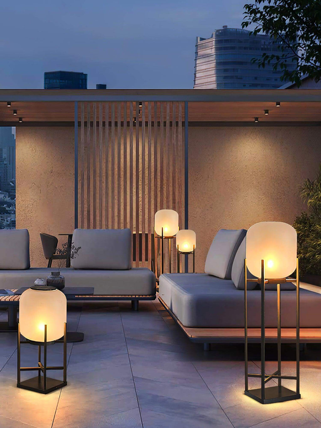 Lampe Solaire de Sol pour Extérieur – Éclairage Ambiant Durable pour Jardin et Terrasse
