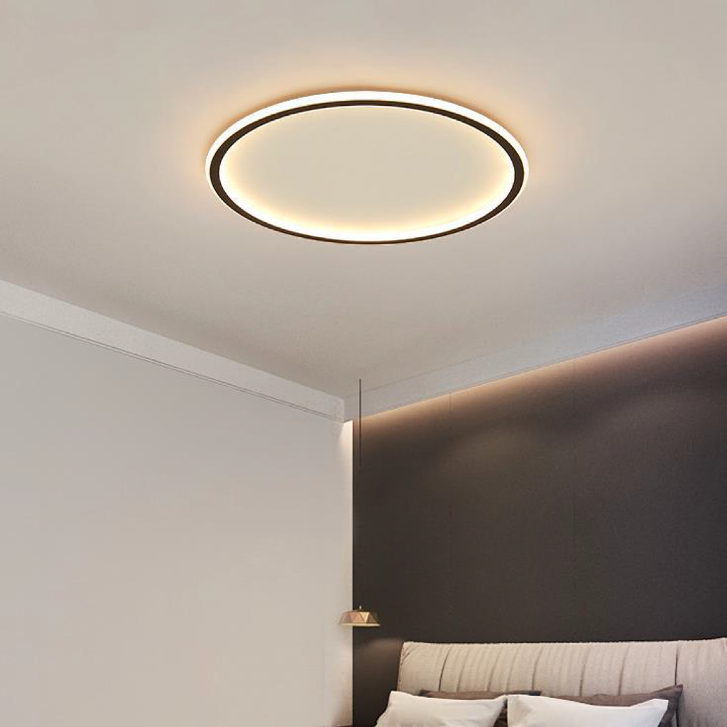 Mysaglobe Applique de Plafond Ronde Scandinave