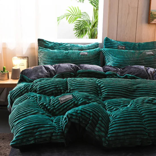 Couverture en Fleece Corail – Douce et Chaude Couverture pour Nuits Froides