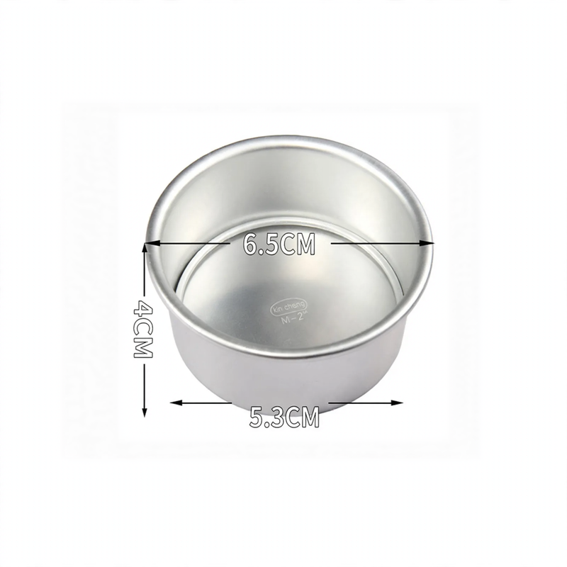 Moule à Gâteau Rond avec Fond Plat – Moule pour Gâteaux et Tartes
