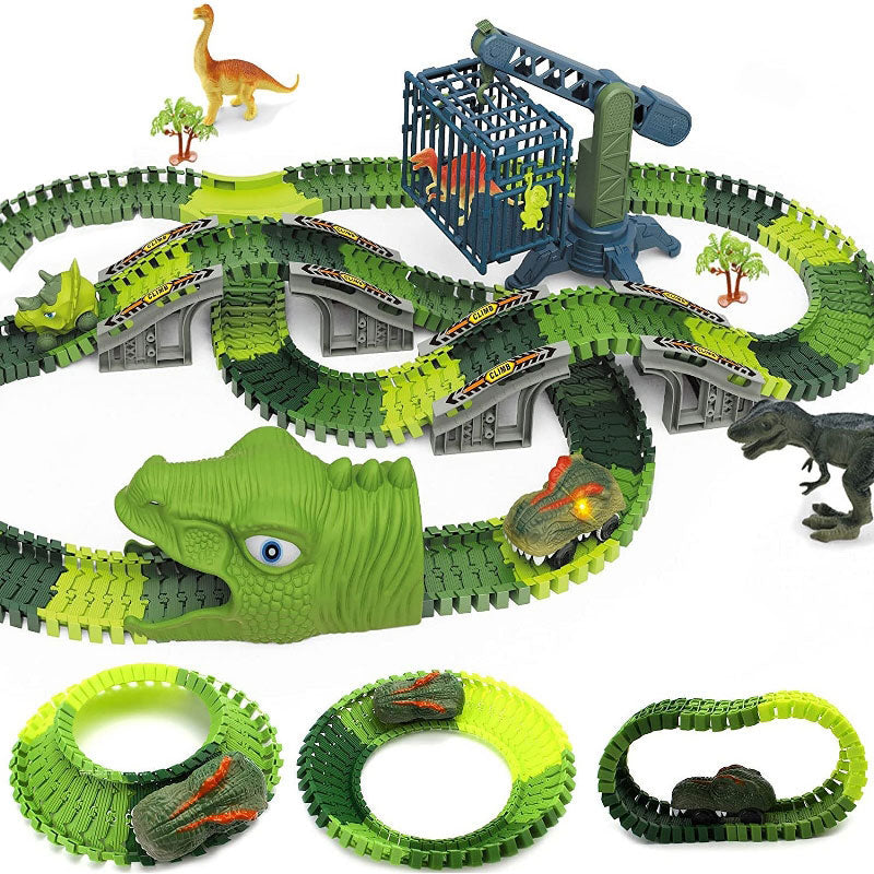Kletshuts™ FlexibleTrack - Ensemble de jouets de rails flexibles